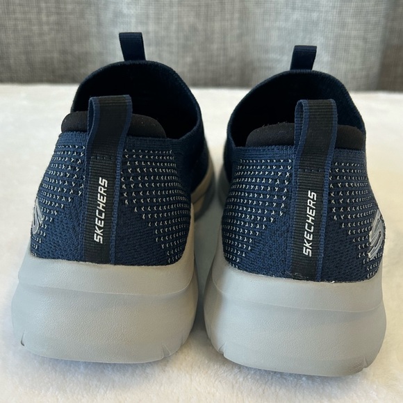 Men's Skechers Ultra Flex Navy Blue memory foam sneakers Size 10 1/2 - Picture 5 of 8